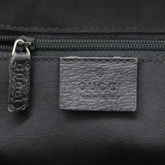 GUCCI Auth Sherry Canvas & Leather Shoulder Bag Tote EUC - Picture 7 of 17